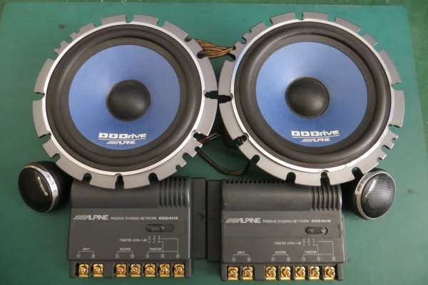 ขายชุดลำโพง alpine 6" ขายชุดลำโพง alpine 6"