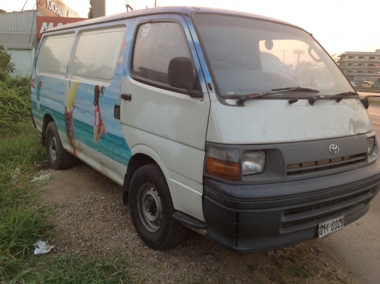 รถตู้ 1996 TOYOTA, HIACE 2.5 GL โฉม หัวจรวด ปี 92-04 เครื่องดี รถพร้อมใช้งาน ภายในสแตนเลส ทั้งคัน รถตู้ 1996 TOYOTA, HIACE 2.5 GL โฉม หัวจรวด ปี 92-04 เครื่องดี รถพร้อมใช้งาน ภายในสแตนเลส ทั้งคัน