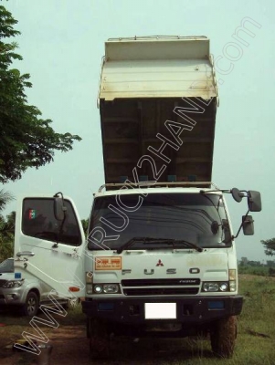 รถบรรทุก 10 ล้อดั๊มพ์ ยี่ห้อ MITSUBISHI รุ่น FN627