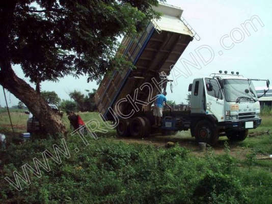 รถบรรทุก 10 ล้อดั๊มพ์ ยี่ห้อ MITSUBISHI รุ่น FN627 รถบรรทุก 10 ล้อดั๊มพ์ ยี่ห้อ MITSUBISHI รุ่น FN627