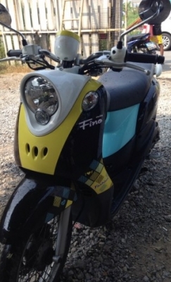 Yamaha Fino สีสวยสดใส เครื่องเดิม วิ่ง 5000โล ใหม่มาก