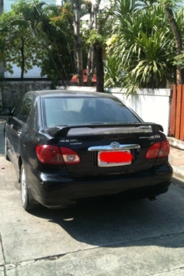 ขายโตโยต้า ALTIS 1.6E VVT-I LIMITED 4ABS,AIR BAG สภาพดี ปี2005 ราคาเงินสด ไม่ใช่ดาวน์ 110,000.- สนใจติดต่อ 093-9319456