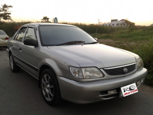 Toyota Soluna หยดน้ำ ปี2001 เกียร์ Auto แม็กสวย ยางใหม่