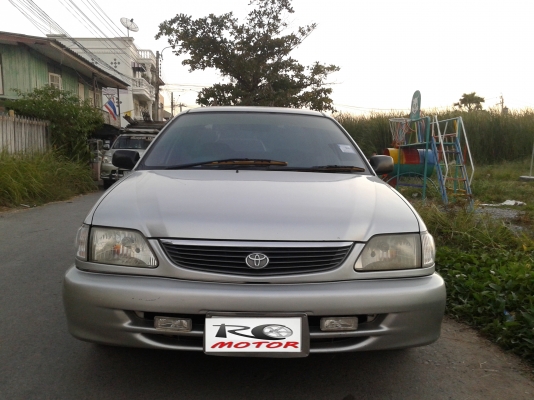 Toyota Soluna หยดน้ำ ปี2001 เกียร์ Auto แม็กสวย ยางใหม่