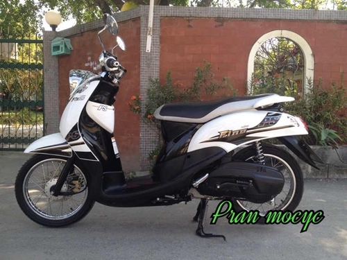 ขายyamaha finoสีขาวดำ ปี2013