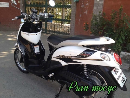 ขายyamaha finoสีขาวดำ ปี2013 ขายyamaha finoสีขาวดำ ปี2013