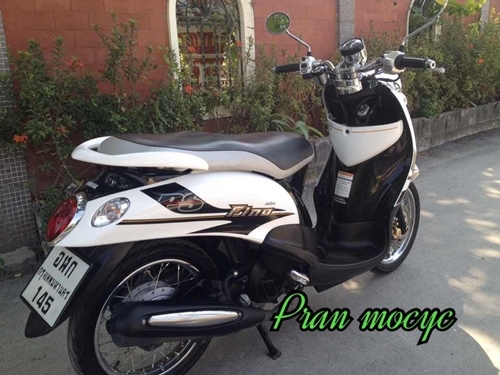 ขายyamaha finoสีขาวดำ ปี2013 ขายyamaha finoสีขาวดำ ปี2013