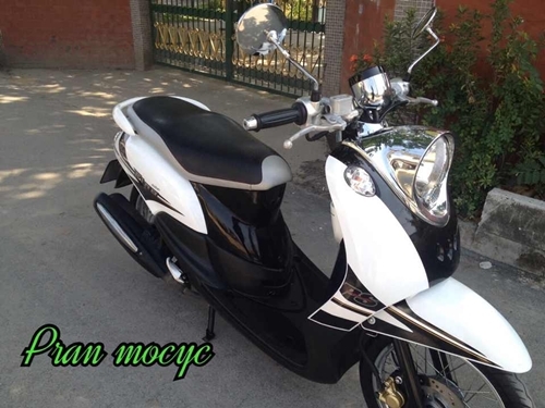 ขายyamaha finoสีขาวดำ ปี2013 ขายyamaha finoสีขาวดำ ปี2013