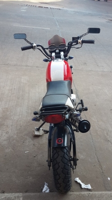 มาใหม่คับ Stallions 125cc. ทำสีใหม่แต่ง Ducati monster มีทะเบียนไม่ขาดต่อ ขนาดเท่าKsrคับ สนใจติดต่อ 081-0578282