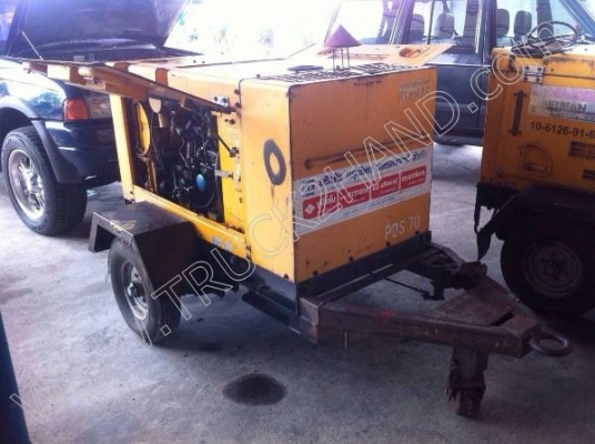 เครื่องปั๊มลม ยี่ห้อ AIRMAN PDS 70 (มี 2 เครื่องขายรวม ราคา 130,000)