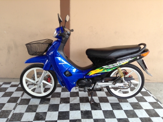 (((ซื้อคันนี้โอน+ต่อภาษีภรบให้คับ))) ขาย!!!ฮอนด้าเวฟ100 ล้อแม็ก ปี40 รถเครื่องดีคับ มีเล่มทะเบียนครบ