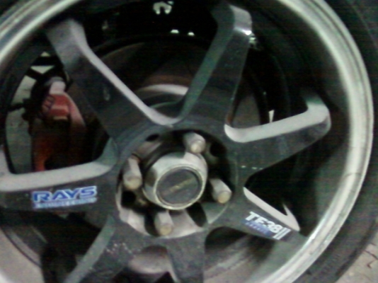 ล้อรถเก๋ง te38 ขอบ 16 4รู100/114