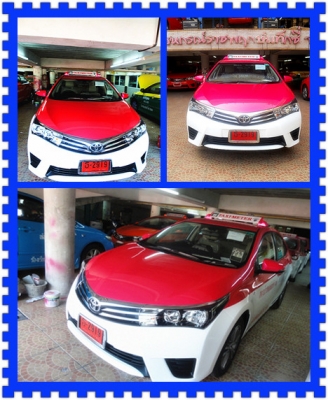 จำหน่ายแท็กซี่ป้ายแดง(ตัวใหม่ 2014) ดาวน์150,000 บาทออกรถได้เลย ออกง่ายผ่อนสบาย ไม่ยุ่ง