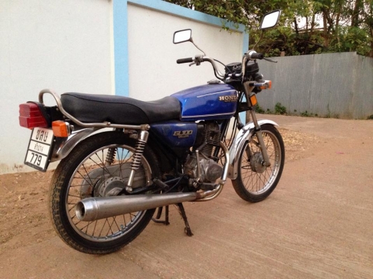 ขายรถ Honda GL 100  มีทะเบียนเอกสารชุดโอนครบ พร้อมใช้งาน