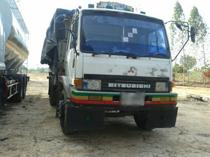 ขายรถบรรทุกสิบล้อดั๊มพ์ Mitsubishi turbo ซีเรียล 3,8xx เครื่องเดิม 6D16 turbo เกียร์เดิม ทะเบียนพร้อม