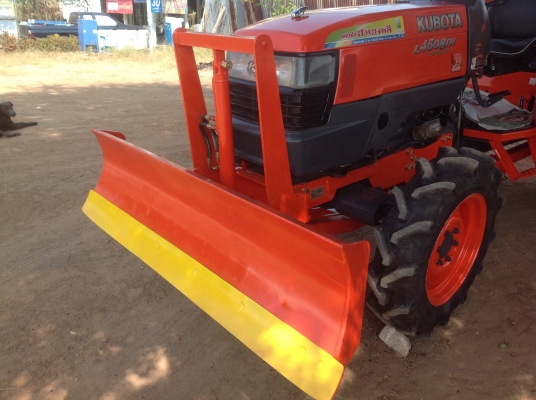 ปัญญาแทรคเตอร์มาแล้ว...นางฟ้า ครับ คูโบต้า L4508 DI special พร้อมใบมีดคานล่างFD184F ผาน6x24 (ยางใหม่ 4 เส้นครับ) จัดส่ง อ.เมือง จ.กำแพงเพชร