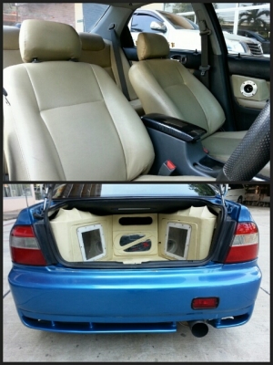 ขายACCORDวางH22AติดLPGหัวฉีดชุดแต่งMUGEN ล้อ17" ดิส4ล้อ เครื่องเสียงชุดใหญ่ สีฟ้าเกล็ดมุข