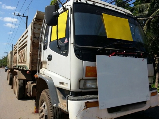 รถอีซูซุ 10 ล้อดั้ม FXZ  270 แรงม้า. ปี 39  ( ขายแม่ , ลูก )  สนใจติดต่อ 081 - 6079515