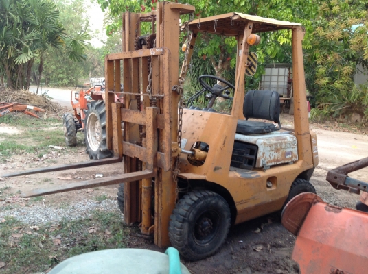 ขายรถฟอร์คลิฟต์ toyota 1.5 ตัน เครื่องเบนซิล