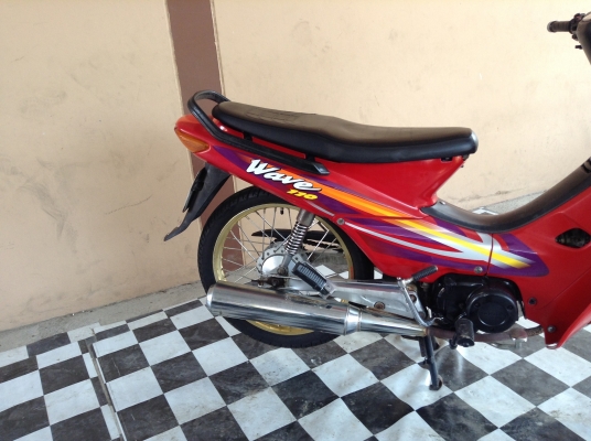(((ซื้อคันนี้โอน+ต่อภาษีพรบ.ให้คับ))) ขาย!!!ฮอนด้าเวฟ110 ปี42 รถเครื่องดีคับ มีเล่มทะเบียนครบ