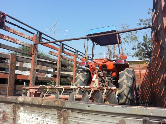 คูโบต้า L3408 4WD 2 เพลา ใบมีดดันหน้า ผาน CMT6x22 ใช้งานได้เลยครับ