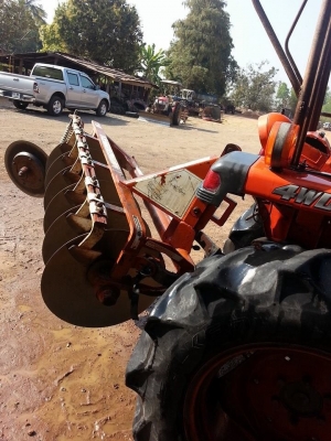 คูโบต้า L3408 4WD 2 เพลา ใบมีดดันหน้า ผาน CMT6x22 ใช้งานได้เลยครับ