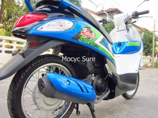 Suzuki Let's สี น้ำเงินขาว รถ10เดือน