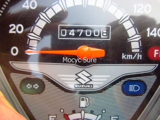 Suzuki Let's สี น้ำเงินขาว รถ10เดือน