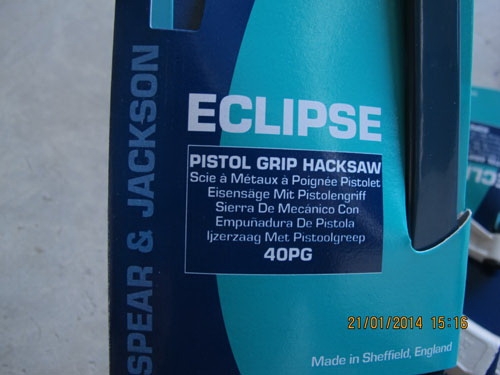 ขายเลื่อยมือ Eclipse ของอังกฤษแท้ครับ