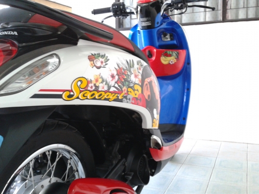 Scoopy-i รถบ้าน สภาพเดิม ปี56