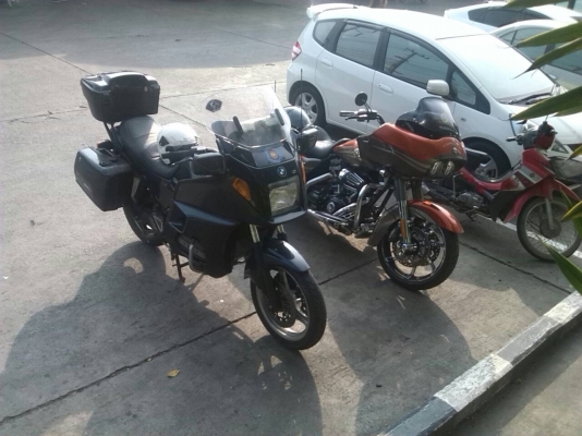 ขาย BMW K1100 LT ปี&quot;95แท้ๆ อินวอย/สพม.แท้ ทัวร์ริ้งแท้ กระเป๋าแท้เดิม 3ใบครบ