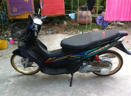 +++ขายนูโวตัวเก่าตัว ทูโทน สีน้ำเงิน ดำเครื่องเดิมๆ เงียบๆ ฟิตเครื่องใหม่ 21999บาท+++