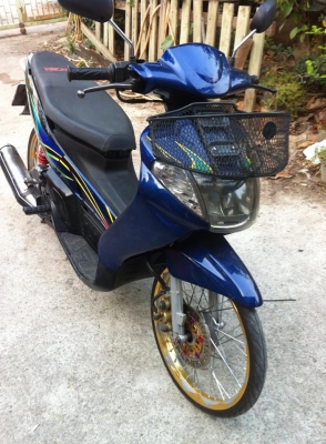 +++ขายนูโวตัวเก่าตัว ทูโทน สีน้ำเงิน ดำเครื่องเดิมๆ เงียบๆ ฟิตเครื่องใหม่ 21999บาท+++