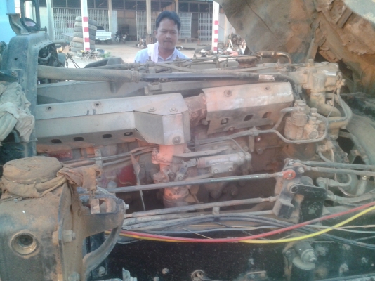 ขายด่วนรถสิบล้อHINO2Kเครือง260แรงม้าดรั้มกะบะสามมิตร