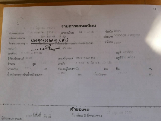 ขาย HINOFL3H