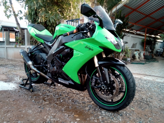 (โครตถูก)ขาย Kawasaki Zx10 ปี2008 อินวอยพร้อมสรรพสามิตแท้ เครื่องดีราคาเบาๆ265000