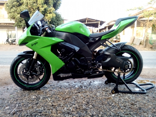 (โครตถูก)ขาย Kawasaki Zx10 ปี2008 อินวอยพร้อมสรรพสามิตแท้ เครื่องดีราคาเบาๆ265000