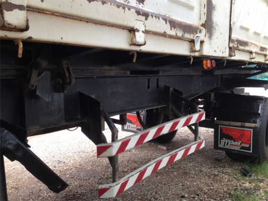 ฝากขายลูกพ่วงดัมพ์สามมิตร พื้นสวย แซสซีส์ไม่ผุไม่สนิม พร้อมใช้