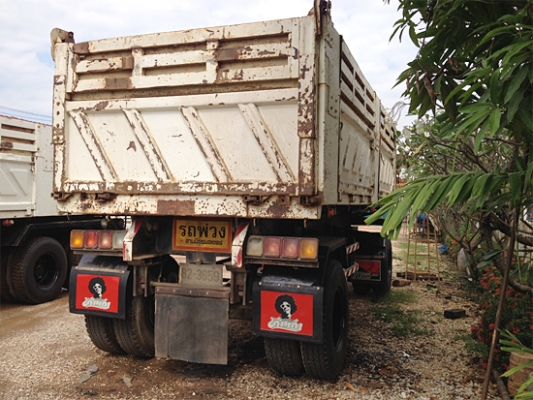 ฝากขายลูกพ่วงดัมพ์สามมิตร พื้นสวย แซสซีส์ไม่ผุไม่สนิม พร้อมใช้