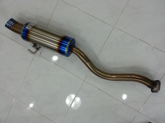 ขายท่อแต่ง J's Racing ใส่ Honda Civic FD