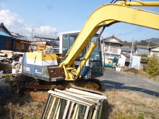 Komatsu PC60-6 ปี 1990 สภาพสวยมาก 3000 ชม. แท้จากญี่ปุ่น