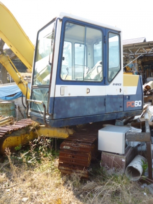 Komatsu PC60-6 ปี 1990 สภาพสวยมาก 3000 ชม. แท้จากญี่ปุ่น