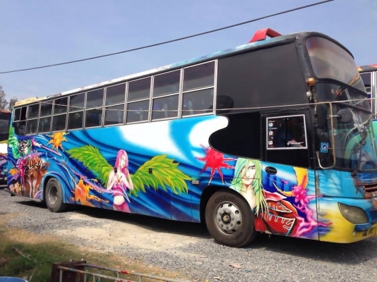 ขายรถบัส พัดลมเครื่องฮีโน่ ใช้งานปกติ 850,000