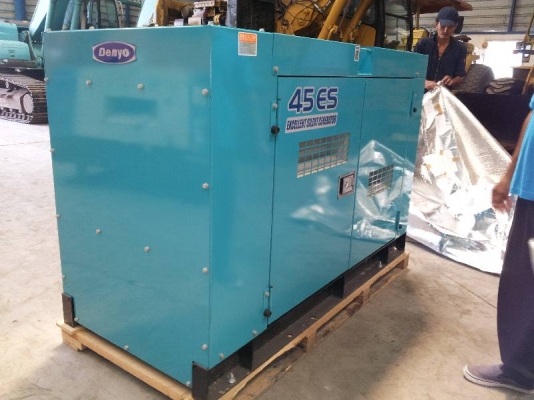 DCA45ESI New Denyo : เครื่องกำเนิดไฟฟ้า 45kva. มือหนึ่ง T.กุ้ง:TOS:0813062283