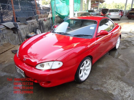 ขาย Hyundai Tiburon เกียร์ออโต้ + แก๊สหัวฉีด LPG ราคา 155,000 ++++++++