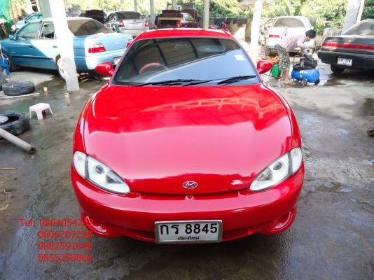 ขาย Hyundai Tiburon เกียร์ออโต้ + แก๊สหัวฉีด LPG ราคา 155,000 ++++++++