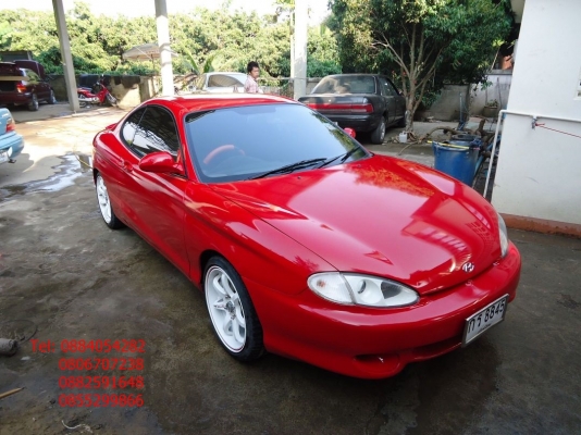 ขาย Hyundai Tiburon เกียร์ออโต้ + แก๊สหัวฉีด LPG ราคา 155,000 ++++++++
