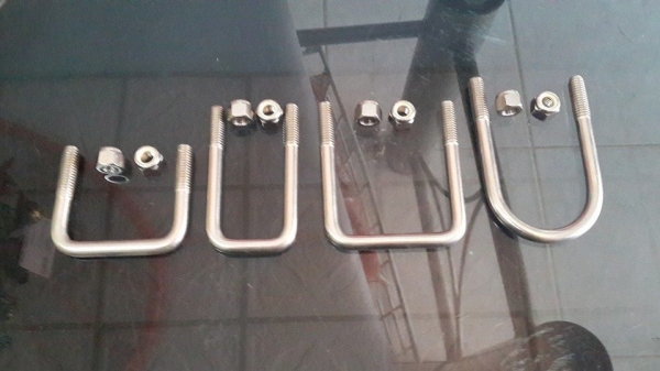 ขาย U-BOLT สแตนเลส สำหรับทำเทเลอร์เรือครับ ขาย U-BOLT สแตนเลส สำหรับทำเทเลอร์เรือครับ