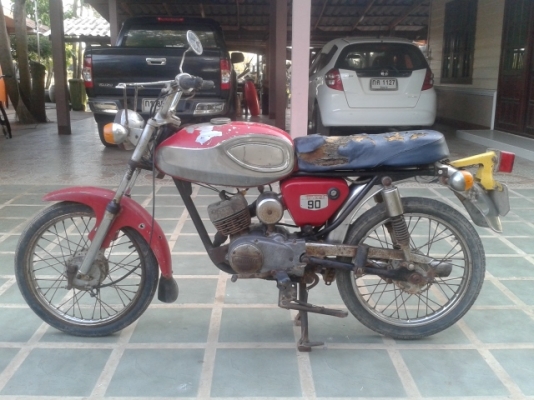 ขาย Motoace 90 ตระกูล Bridgestone รถเก่าหายาก ทะเบียนแท้พร้อมโอน