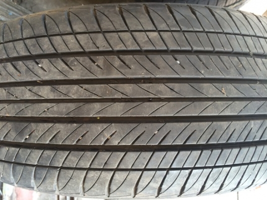 ล้อแม็ก ลายซิ่ง  17x7.5  6 รู พร้อมยาง 215/55/17